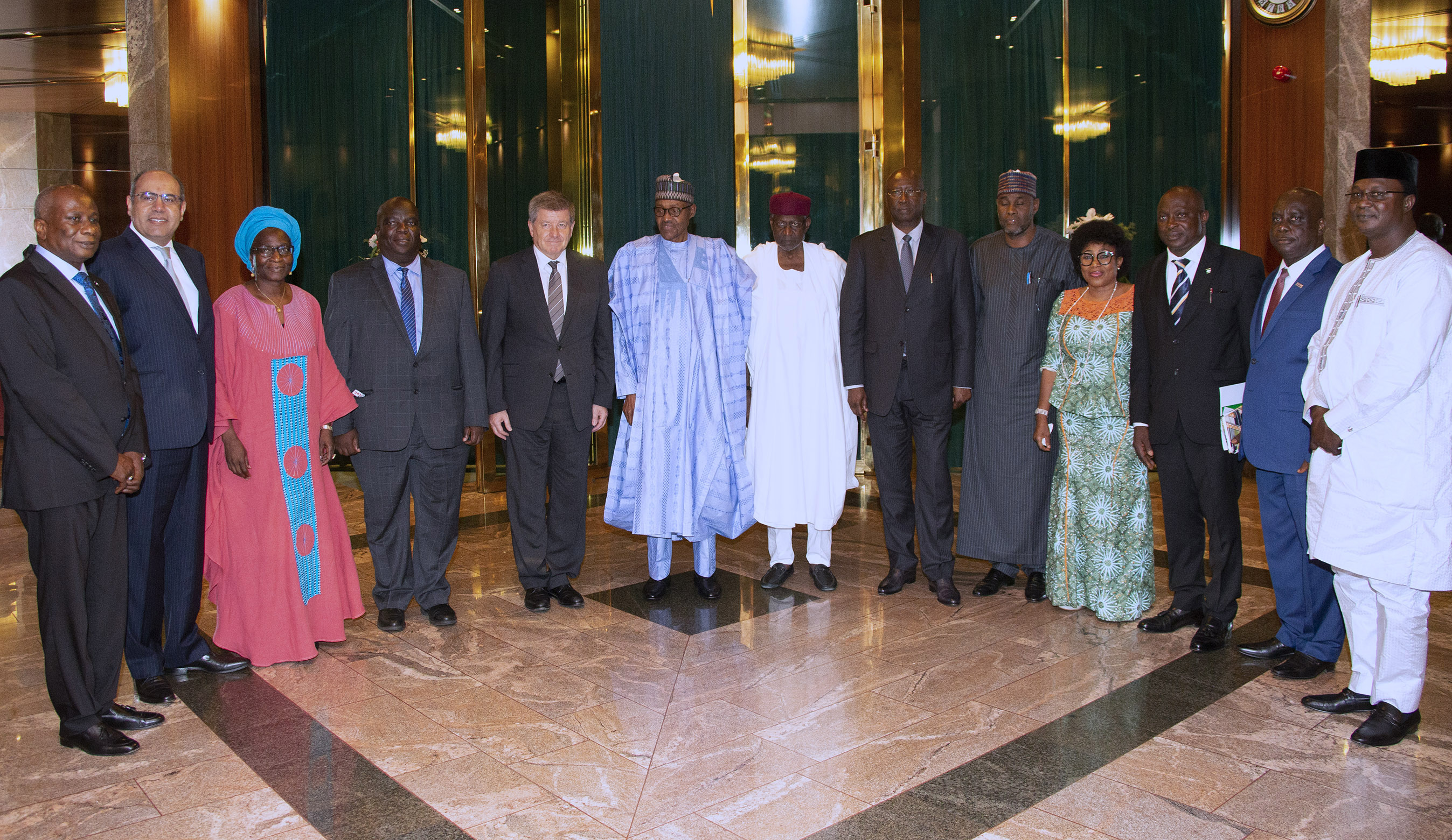 PRESIDENT BUHARI RECEIVES ILO TEAM 6