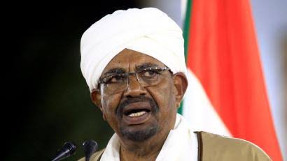 Now ousted President Omar El Bashir