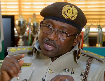 NIS Comptroller-General, Mr Muhammed Babandede