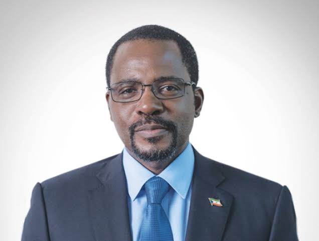 Equatorial Guinea's Minister of Mines and Hydrocarbons Mr. Obiang Mbama Lima