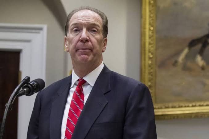 David Malpass, president of the World Bank Group