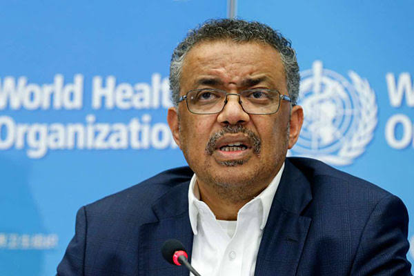 Director General of the World Health Organization, Tedros Adhanom