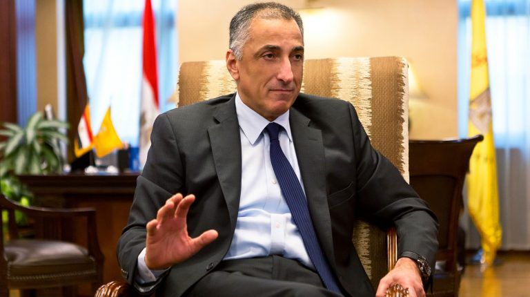 Central bank governor, Tarek Amer