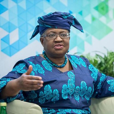 Ngozi Okonjo-Iweala, a former finance minister of Nigeria, a Board Chair of Gavi, the Vaccine Alliance and Distinguished Fellow at the Africa Growth Initiative at the Brookings Institution