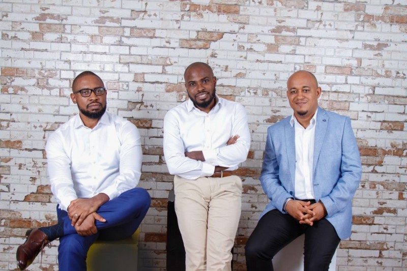 TradeDepot co-founders L-R: Onyekachi Izukanne, Michael Ukpong and Ruke Awaritefe