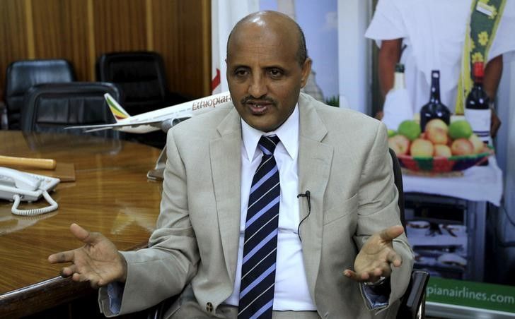 CEO of Ethiopian Airlines, Tewolde Gebre Marium