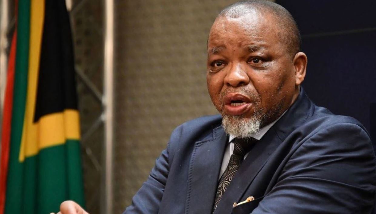 South Africa’s Minister of Mineral Resources and Energy, Gwede Mantashe