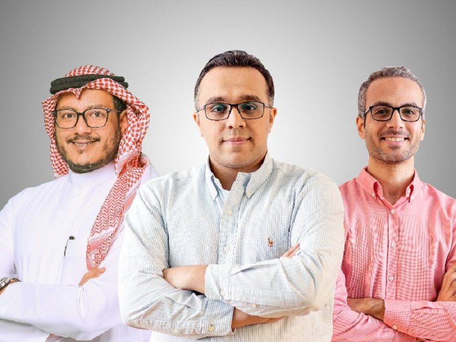 Hussein Momtaz, Ahmed Said and Abdullah Al Khalidi, Koinz co-founders