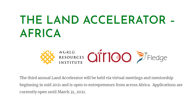 Land Accelerator Africa 2021