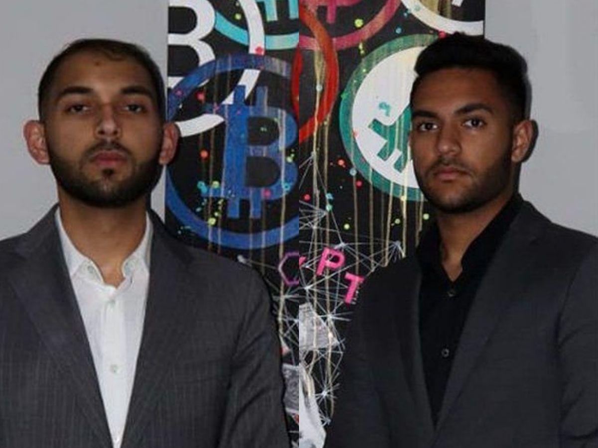 AfriCrypt co-founder Ameer Cajee and Raees Cajee