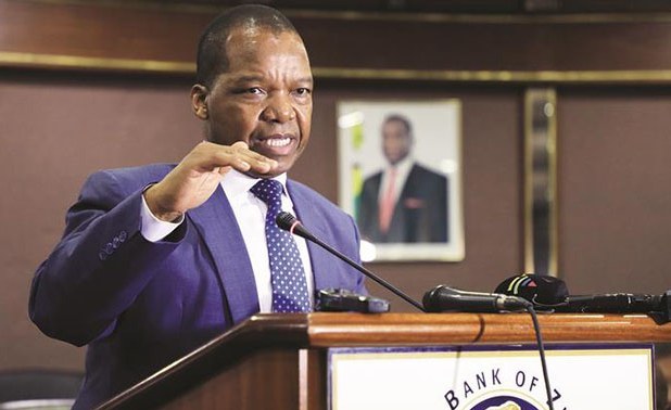 Zimbabwean central bank governor John Mangudya