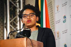 communications minister Khumbudzo Ntshavheni