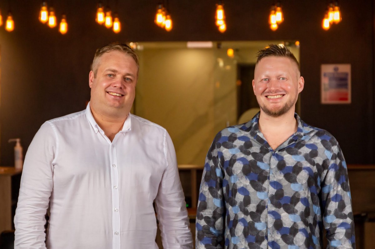 Havar Bauck is the Co-Founder of Hotel Online. Next to him is Endre Opdal, the Co-Founder and current CEO of Hotel Online. Source: HotelOnline