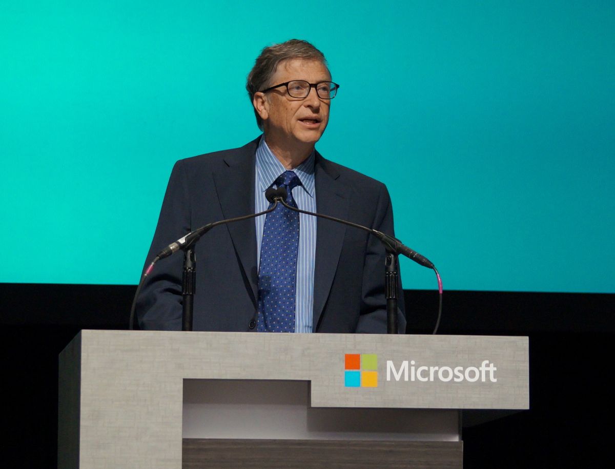 former Microsoft CEO Bill Gates