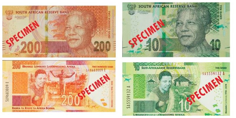 South Africa Launches New Banknotes