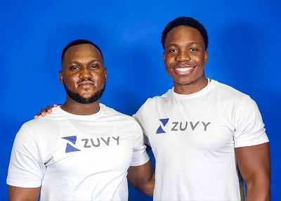 Zuvy Co-founders, Angel Onuoha and Ahmad Shehu