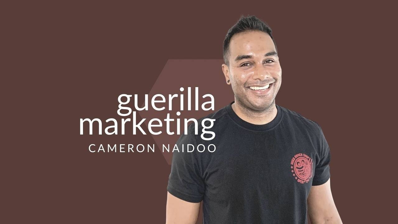 Cam Naidoo, the Director of Guerilla Africa